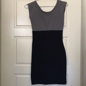 American Apparel two tone dress